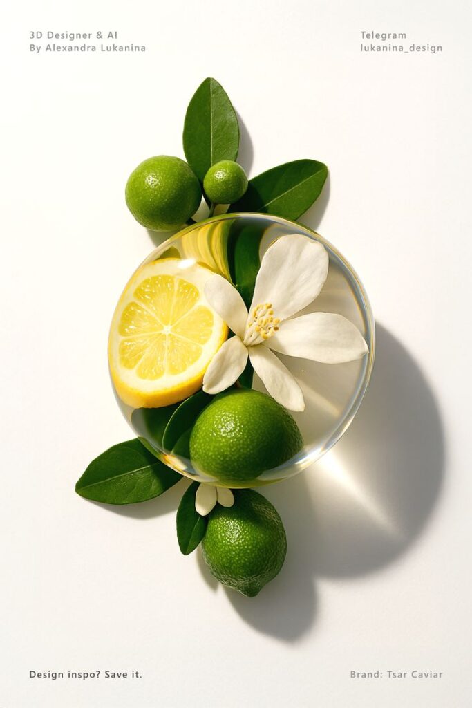 Citrus & Botanical Visual _ Fresh Ingredients