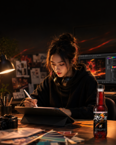 Sáng tạo thỏa sức cùng nước tăng lực Rize