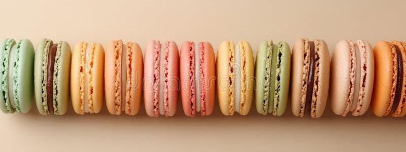 Macaron thủ công tại tiệm bánh Honey Bakery